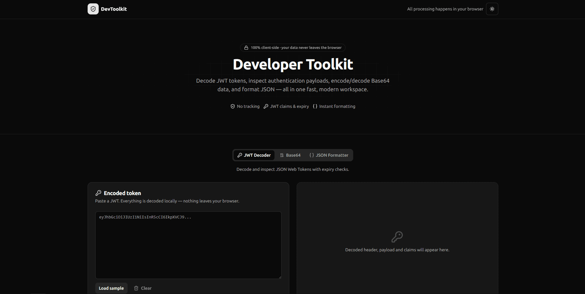 DevToolKit — Next.Js + TypeScript