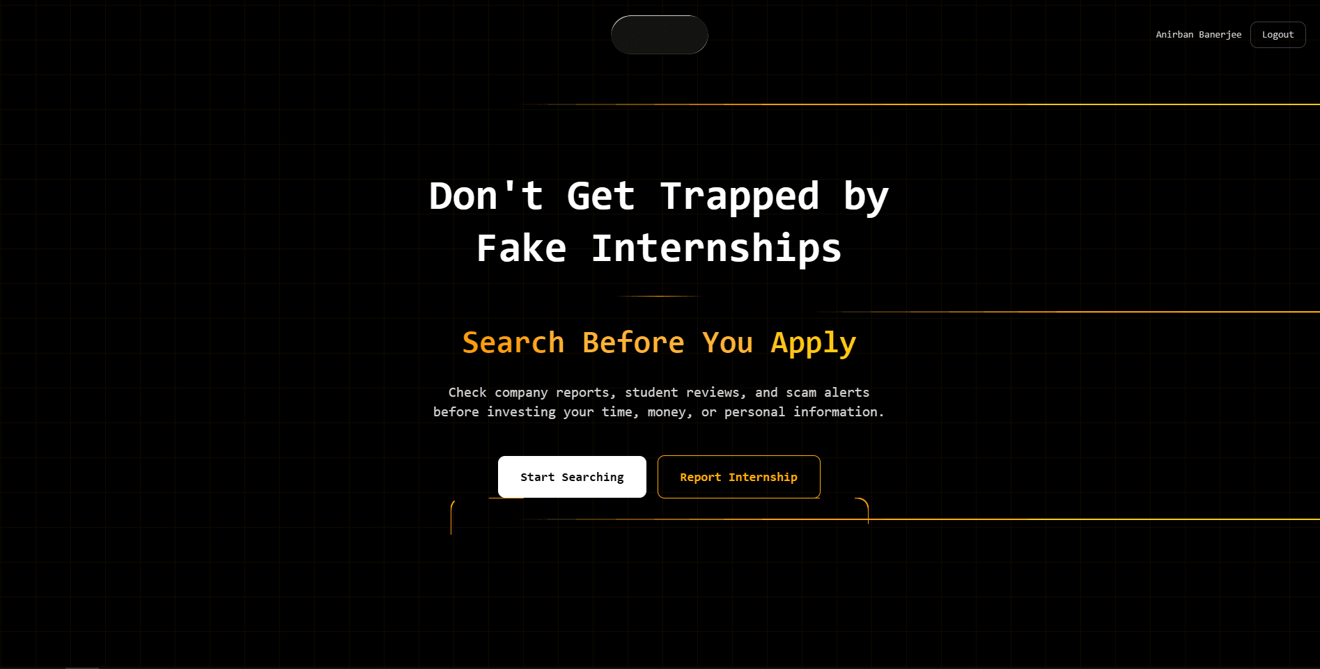 Internship Check — MERN
